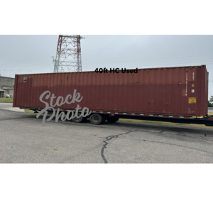 40 ft Container - High Cube (9'6" tall) (used)