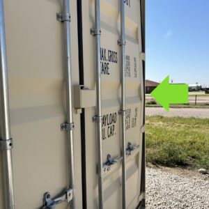 40 ft Container - (High Cube) (Double Door) (New) (O4HD800187) (Sale)