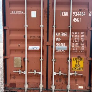 40 ft Container - High Cube (9'6" tall) (used) (OU4H934484)