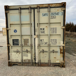 20ft Container - Standard Height (Used) (OU202547)